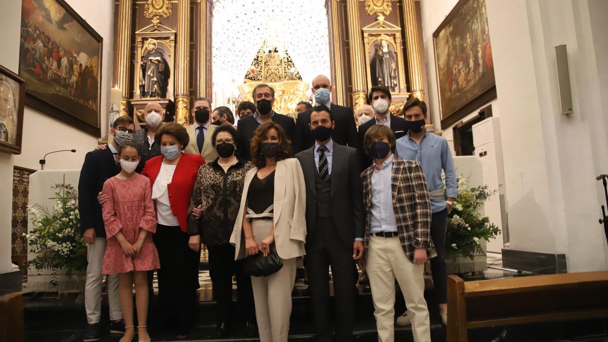 &#039;Finito de Córdoba&#039;, acompañado de familiares y amigos en la Iglesia de San Jacinto.