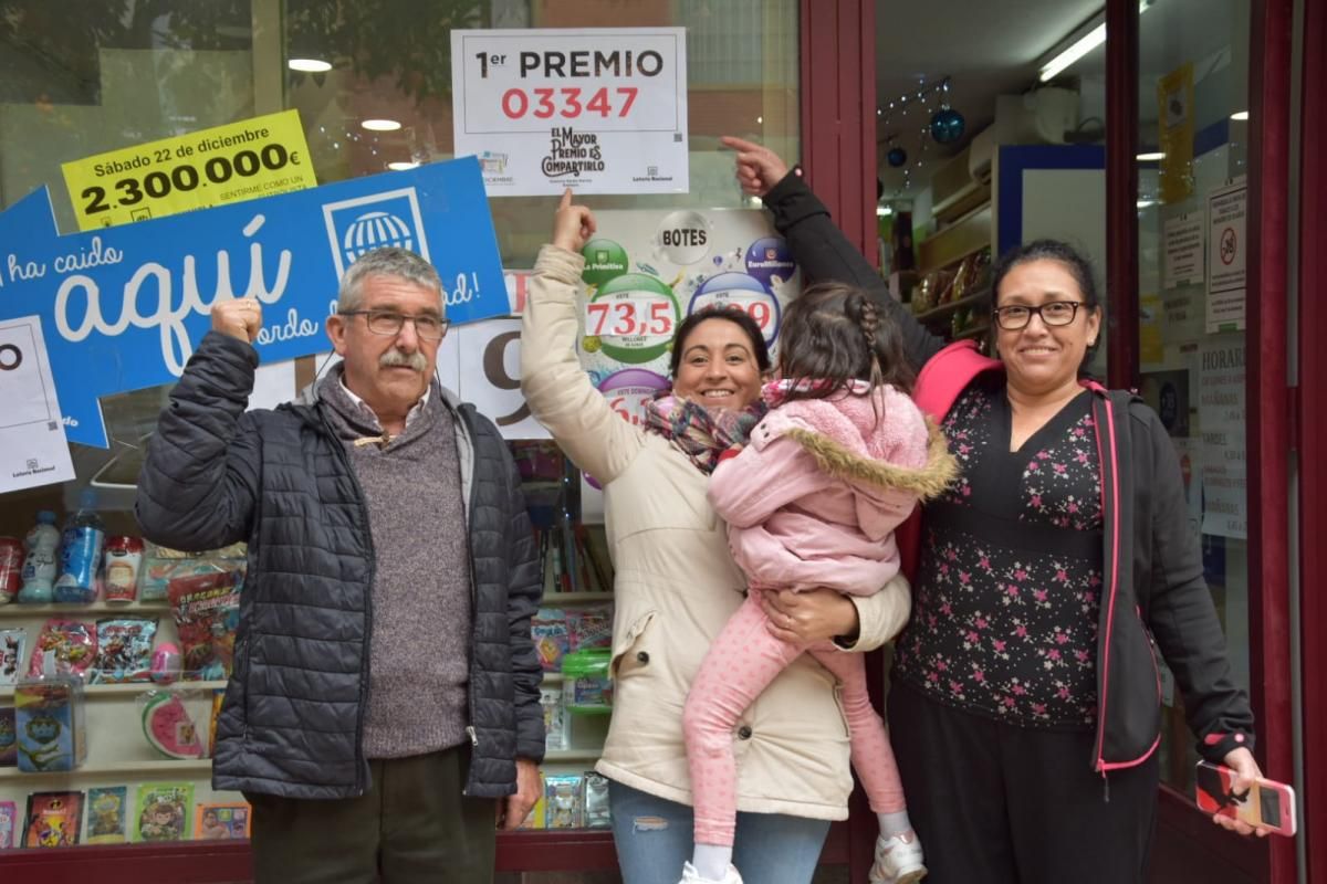 Las imágenes del sorteo de la Lotería de Navidad