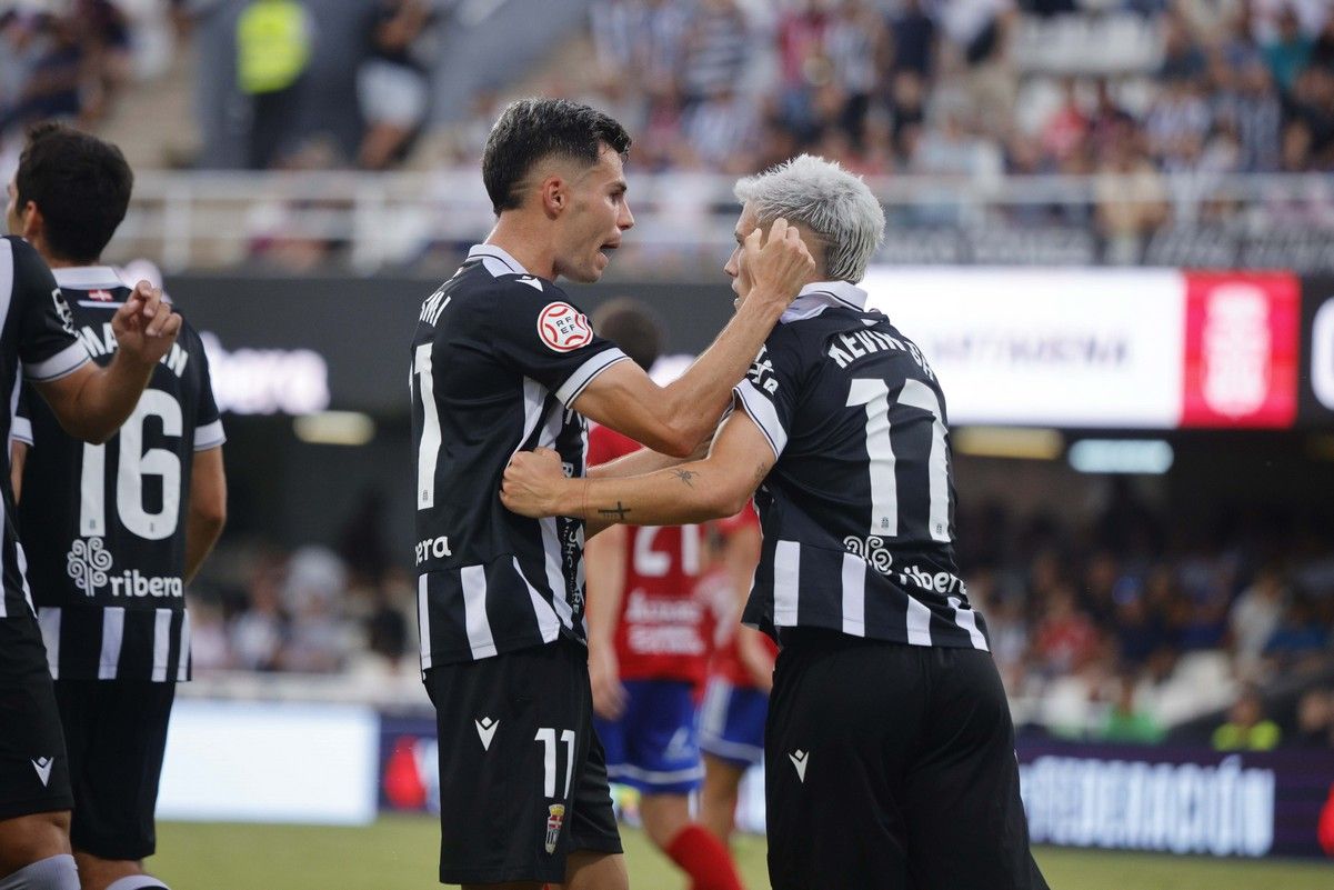 La victoria del FC Cartagena sobre el Tarazona, en imágenes