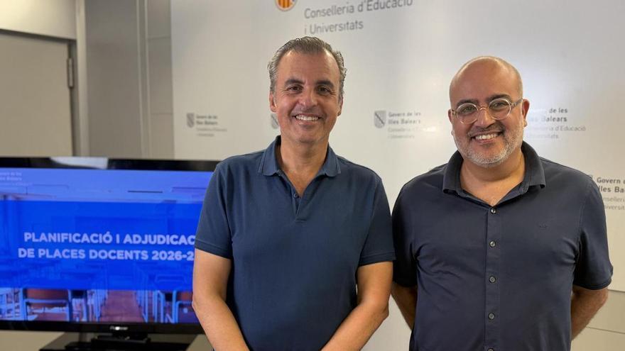 Educación cubre casi todas las plazas docentes en Baleares antes del inicio del curso: “Solo quedan 36 pendientes de adjudicación”