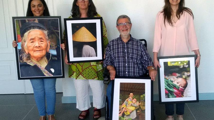 La muestra se celebra en la sala de exposiciones del Ayuntamiento.