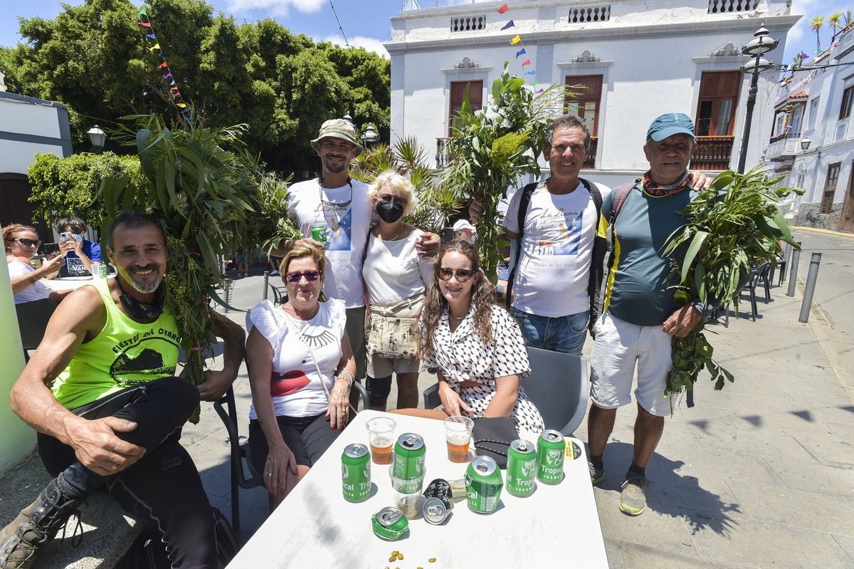 La pandemia impide la Fiesta de la Rama en Agaete