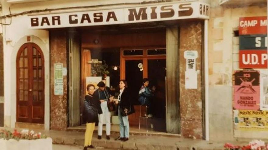 Die Bar Casa Miss kurz nach ihrer Gründung 1967