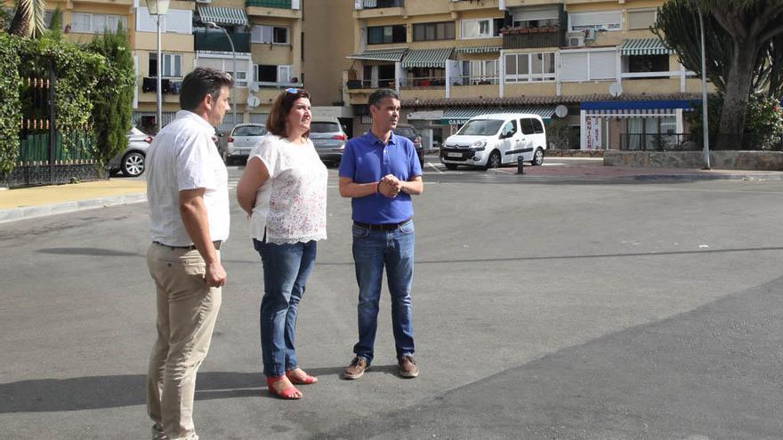 Presentación de las obras en la avenida de las Palmeras.