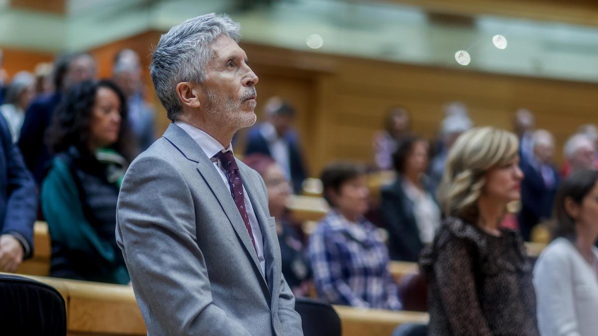 El ministro del Interior, Fernando Grande Marlaska.