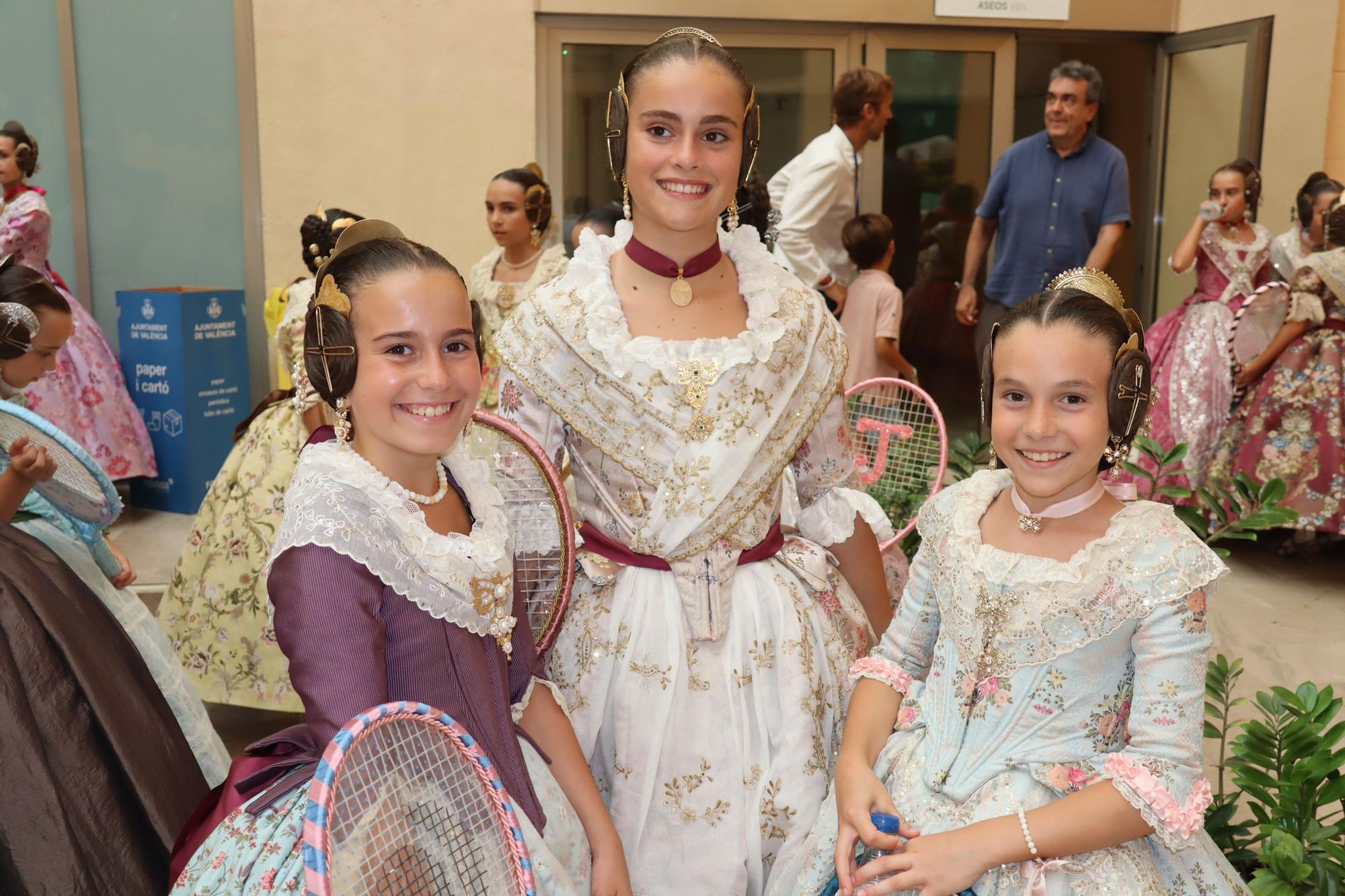 La Batalla de Flores de las candidatas a Falleras Mayores de València