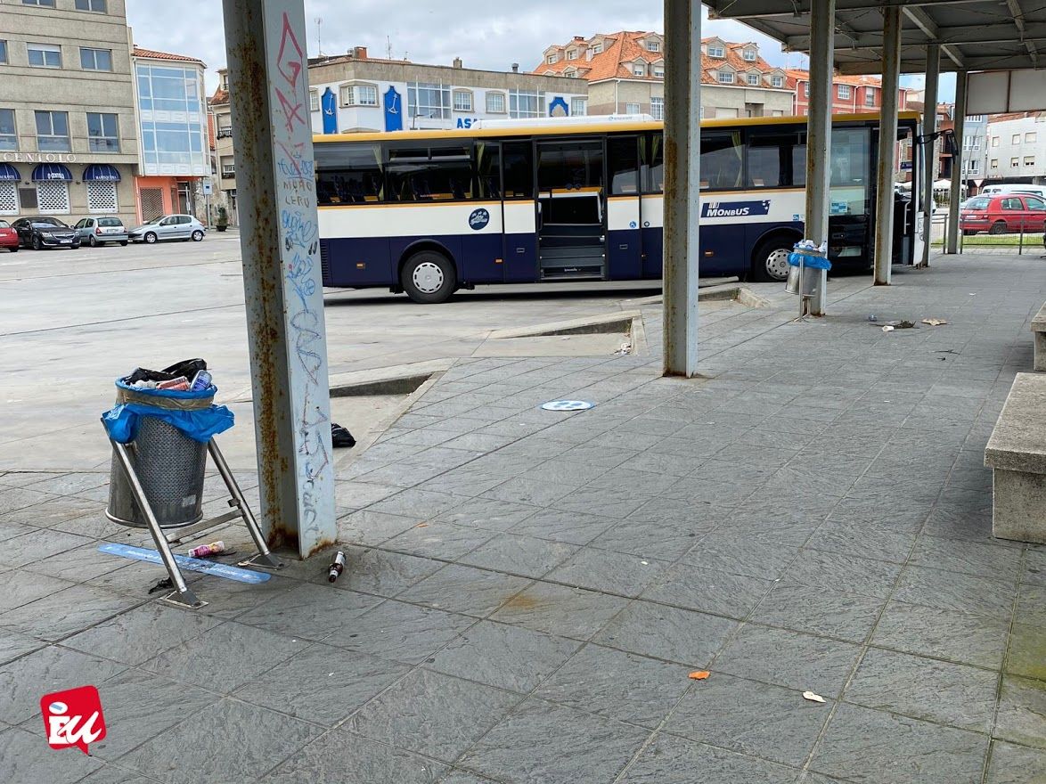 La estación de autobuses grovense.