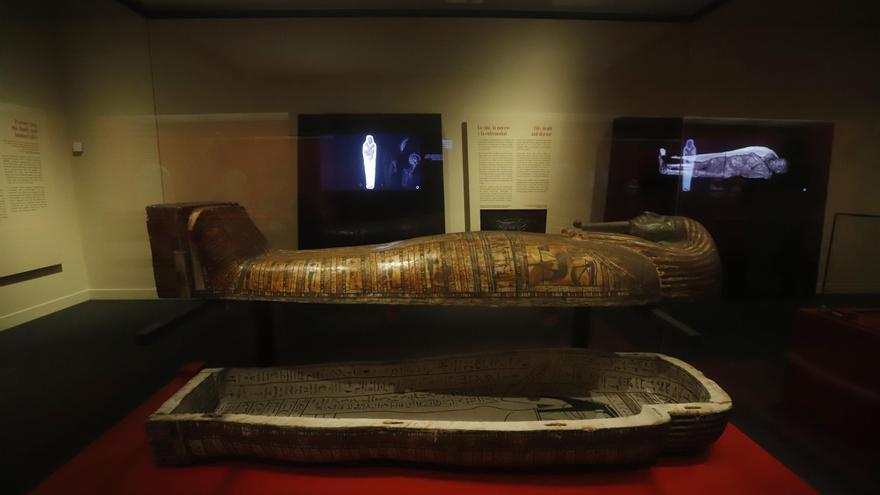 El CaixaForum Zaragoza &#039;devuelve a la vida&#039; a seis momias del antiguo Egipto