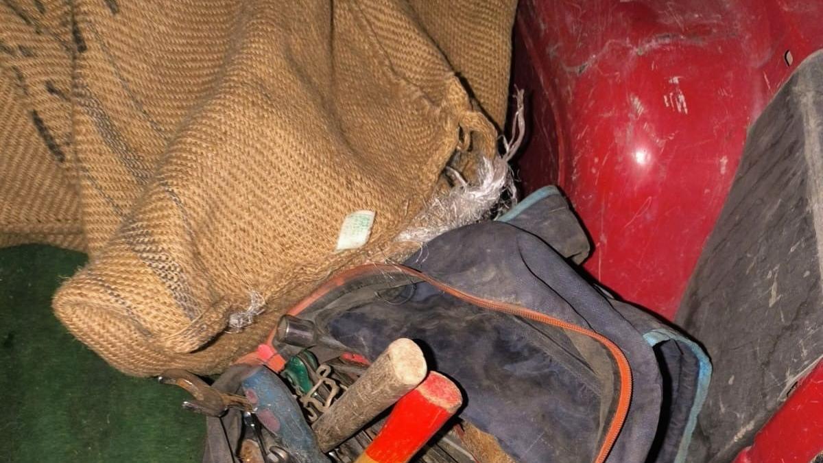Material intervenido por los Mossos a los detenidos