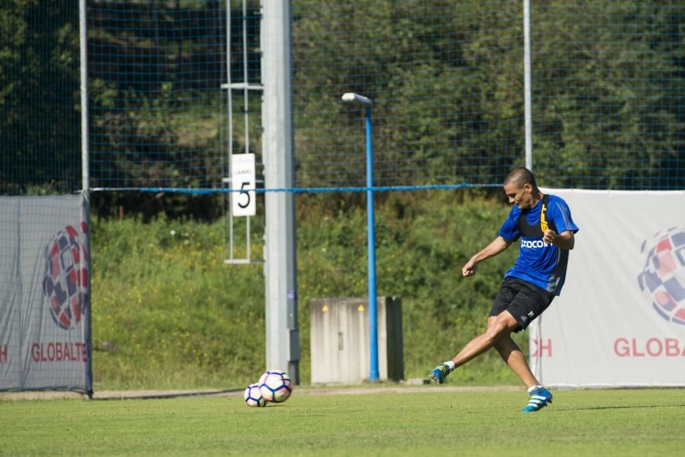 Entrenamiento del Real Oviedo