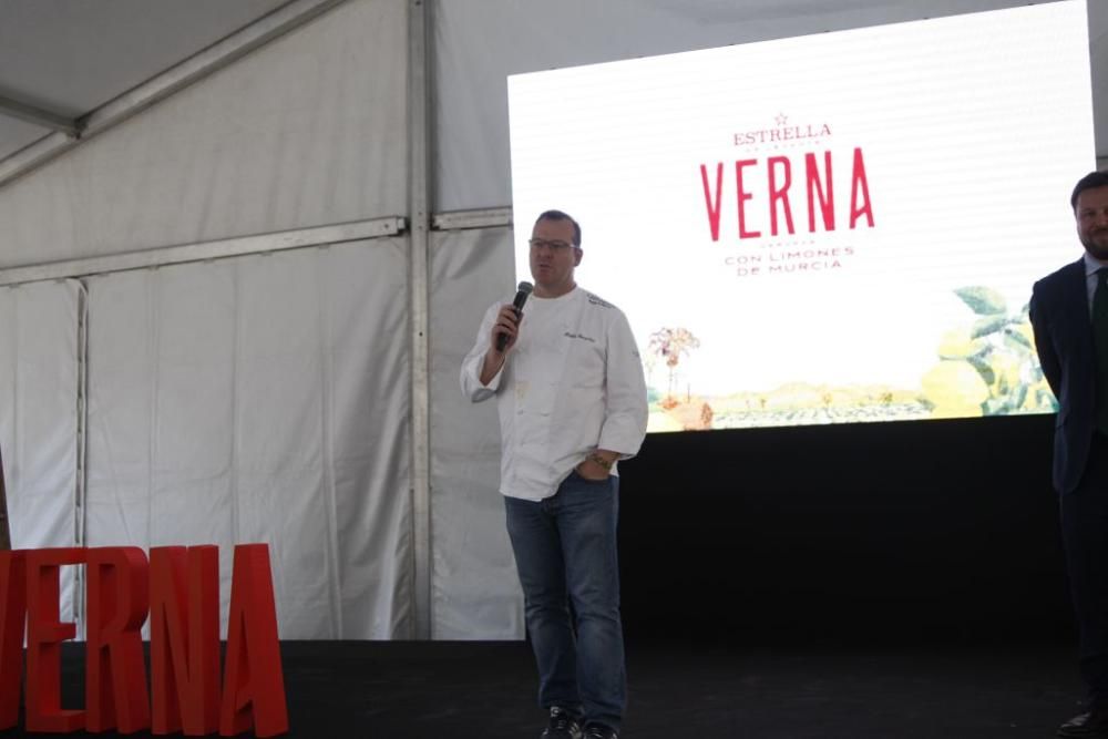 Presentación de 'Verna', la nueva cerveza de Estrella Levante