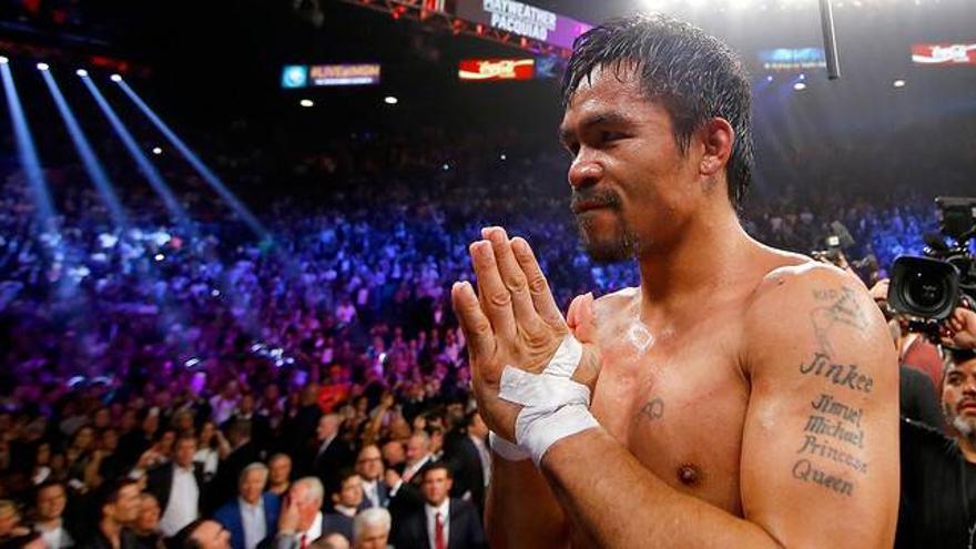 Pacquiao será operado del hombro derecho