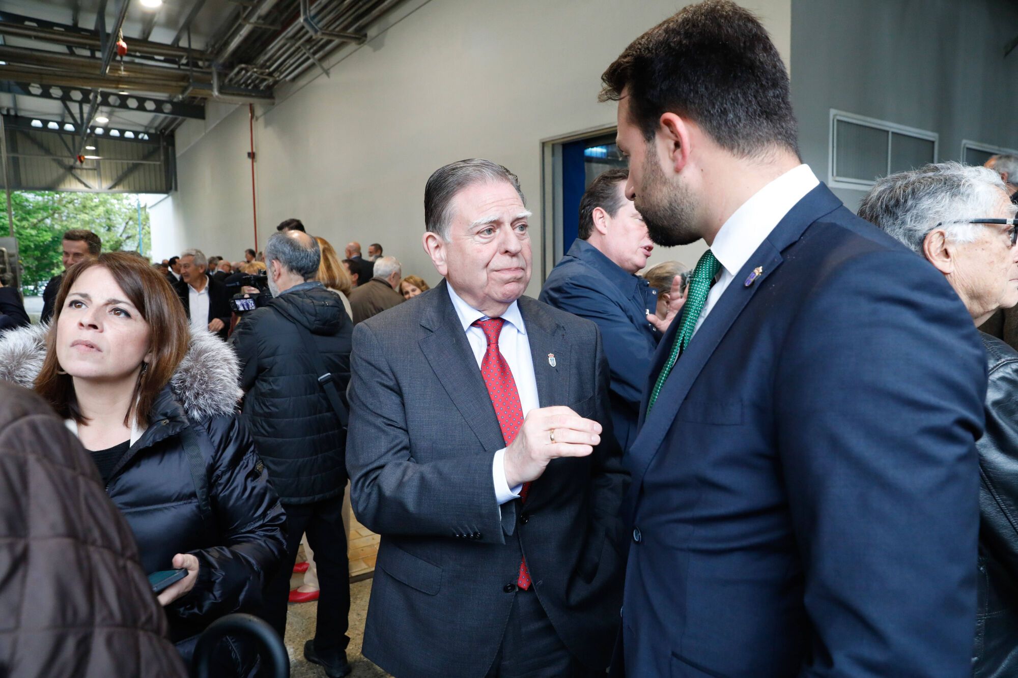 EN IMÁGENES: Inauguración de la nueva planta de Reny Picot en Anleo (Navia)