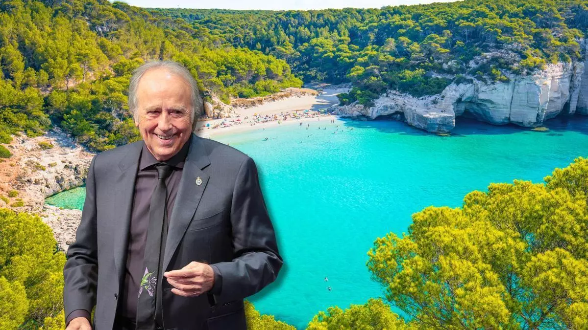 El refugio de Joan Manuel Serrat es "una ventana de inspiración y paz”: una isla de calas azul turquesa bañada por el Mediterráneo