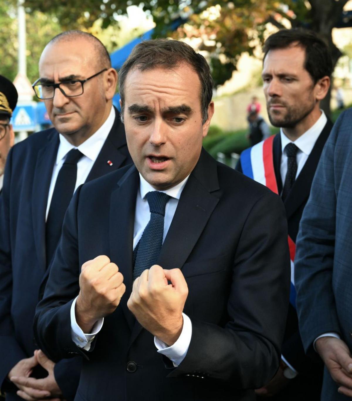 El primer ministre francès, Sébastien Lecornu, dissabte passat. | MARTIN LELIEVRE / EFE