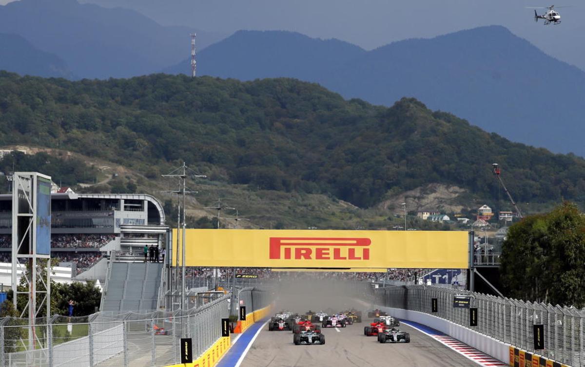 Las imágenes de la carrera del GP de Rusia. Las imágenes de la carrera del GP de Rusia.