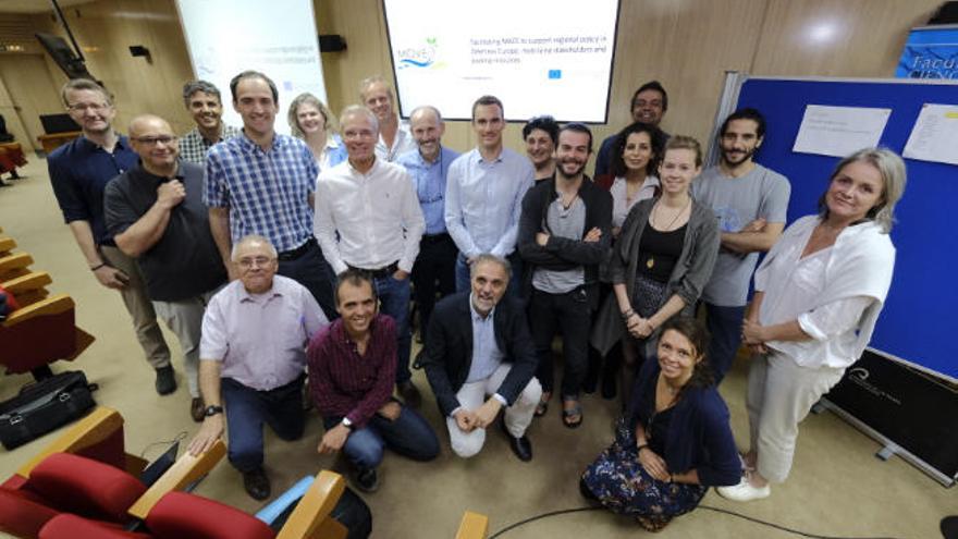 Foto de grupo de los miembros de MOVE Project en su reunión en Las Palmas de Gran Canaria.