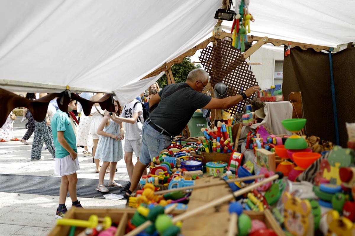 Juegos artesanos para niños y mayores.