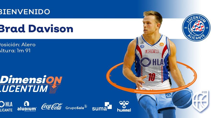Brad Davison vuelve al HLA Alicante
