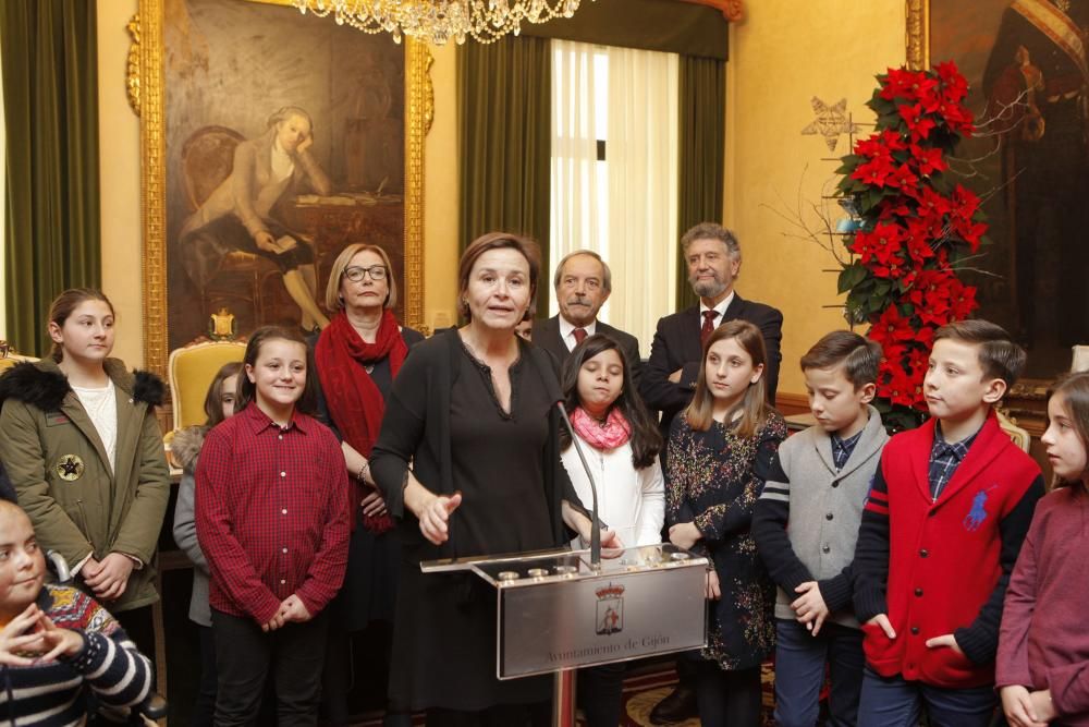 Brindis navideño de los alcaldes asturianos