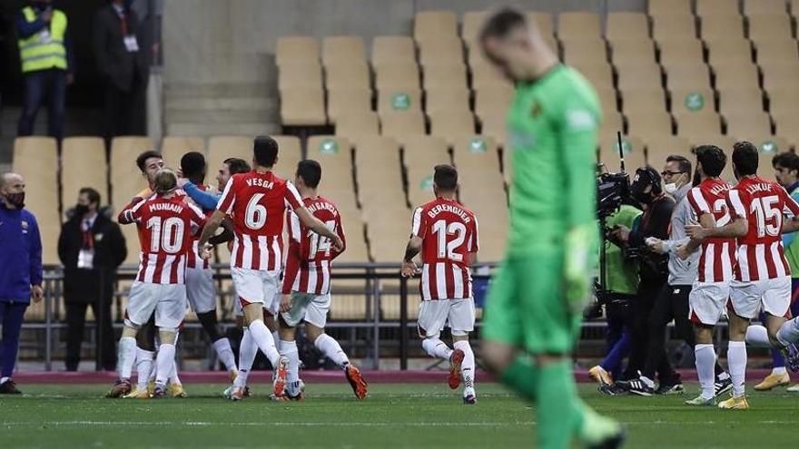 Un espectacular gol de Iñaki Williams da la Supercopa al Athletic