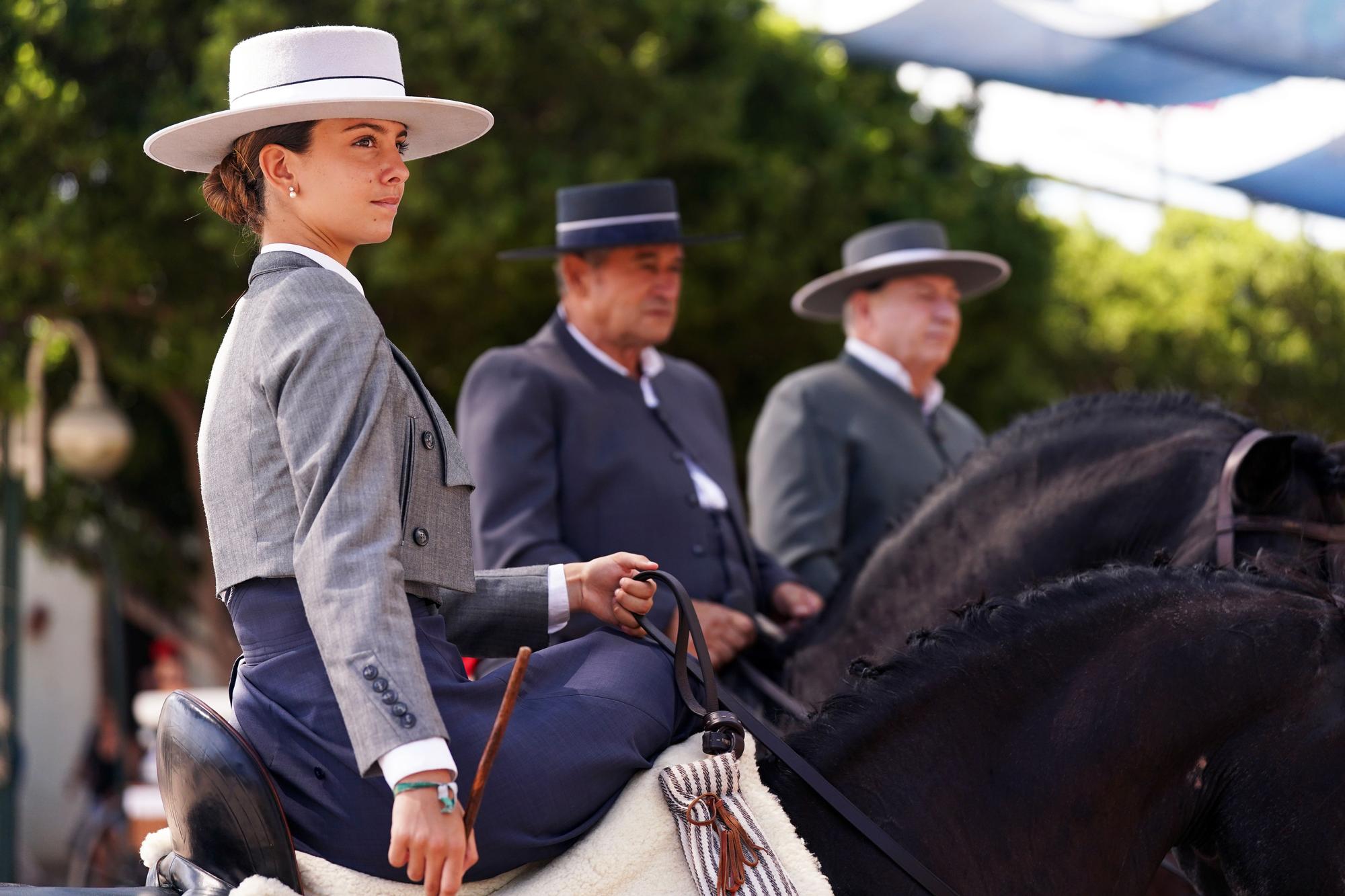 Feria de Málaga 2023 | Caballos y jinetes, esencia de la Feria en el Real