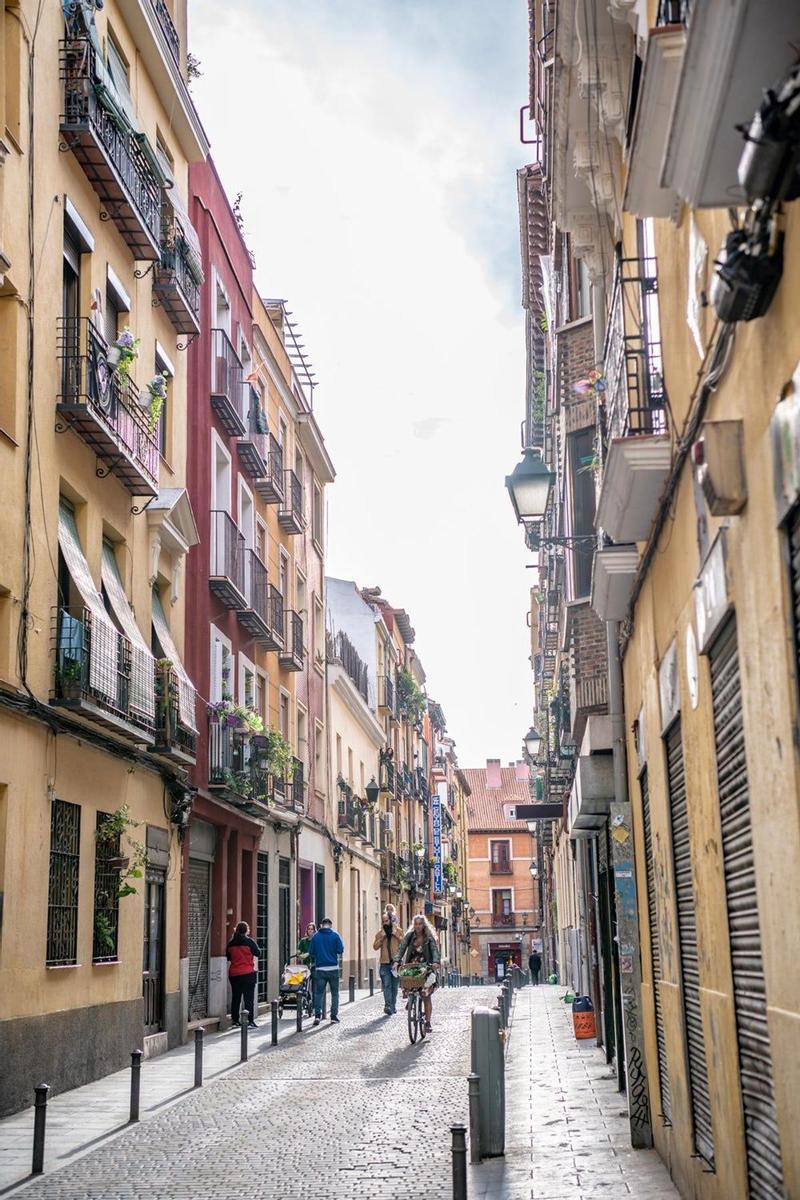 Barrio de Lavapiés en Madrid