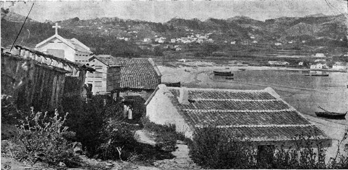 A aldea de Vilariño en 1909. |   // VIDA GALLEGA