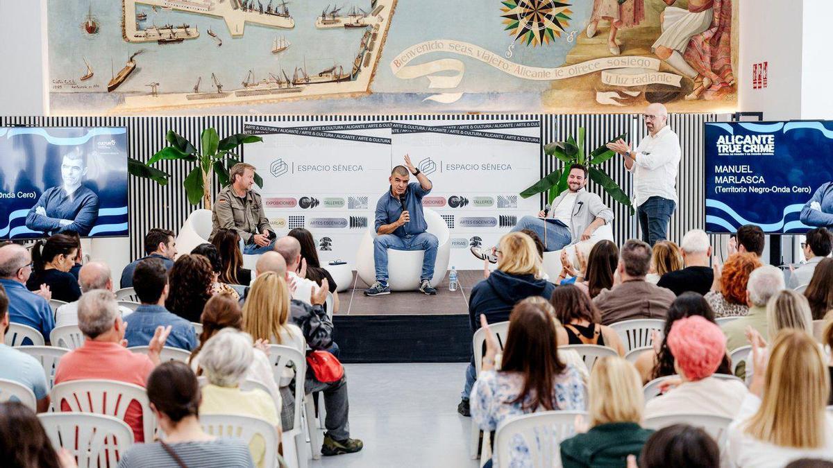 Un momento de Alicante True Crime celebrado en el Espacio Séneca