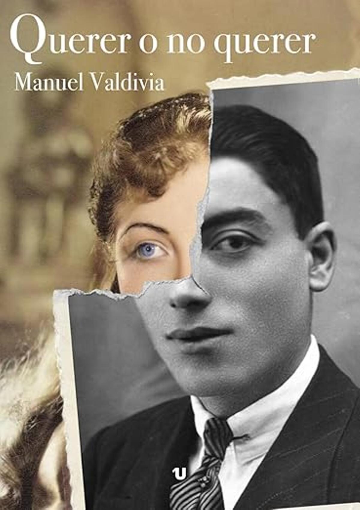 En la portada del libro, aparecen el abuelo y la madre del autor, Manuel Valdivia