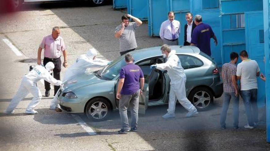 Policías españoles analizan en Rumanía el coche de Morate