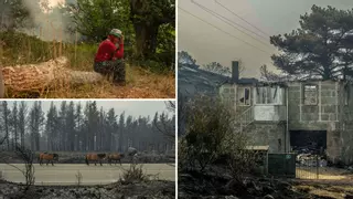 Un monstruo de fuego en las aldeas: «Pensamos que no lo contábamos»