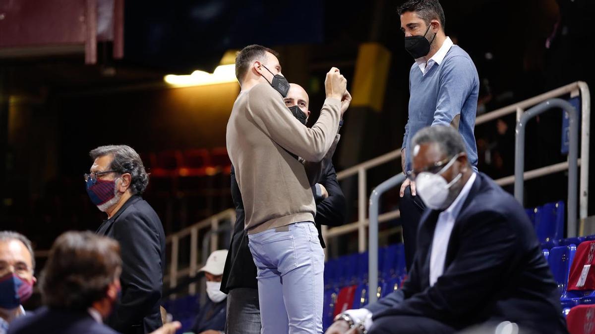 Juan Carlos Navarro, Jordi Trias, Roger Esteller, Audie Norris y Epi, no se perdieron el acto