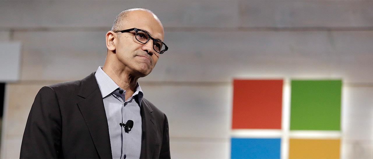 Satya Nadella, consejero delegado de Microsoft.