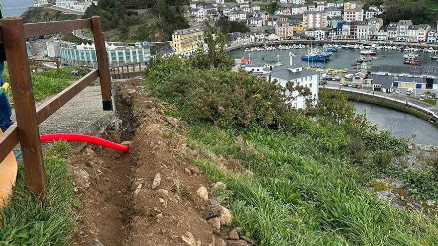 Valdés mejora la iluminación del mirador del Chano con un coste de 4.000 euros