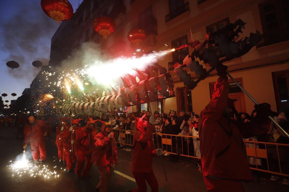 Imagen de archivo de la celebración del año nuevo chino en València en 2023.