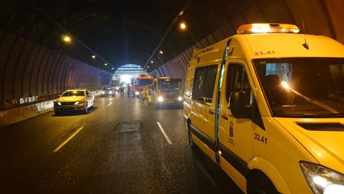 Accidente en el interior del Julio Luengo