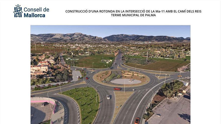 Las obras de la rotonda de la carretera de Sóller arrancarán en septiembre tras meses de retrasos