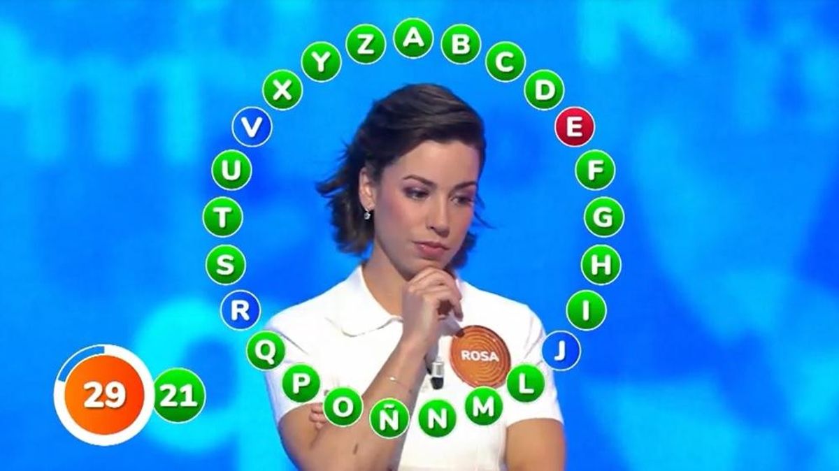 Rosa en Pasapalabra