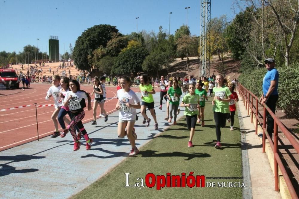 Final Cross Escolar de Lorca. Alevín femenino