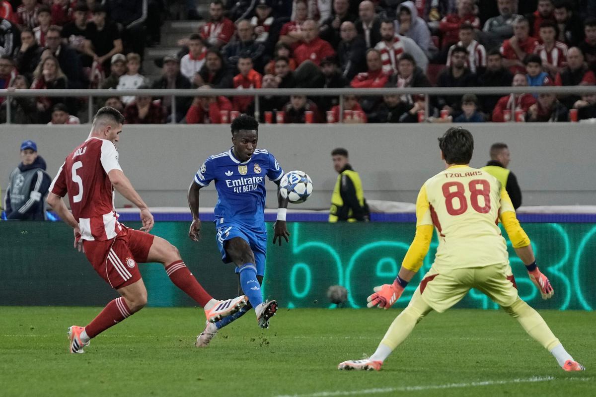Champions League: Olympiacos - Real Madrid, en imágenes.