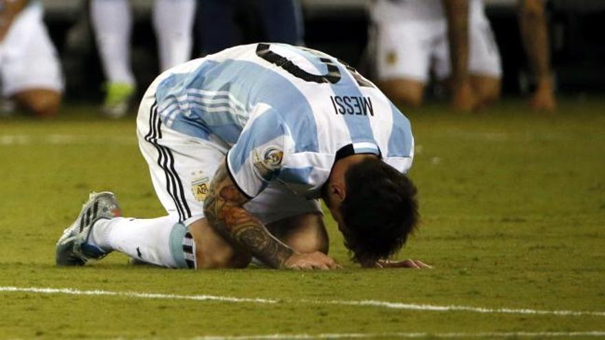 Messi dice adiós a Argentina tras el fiasco en la Copa América