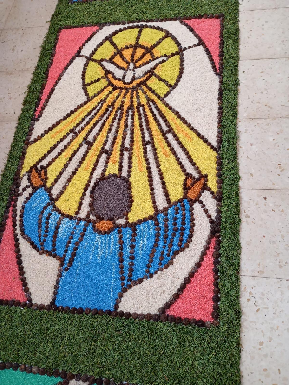 Arte efímero en Zardaín, Tineo