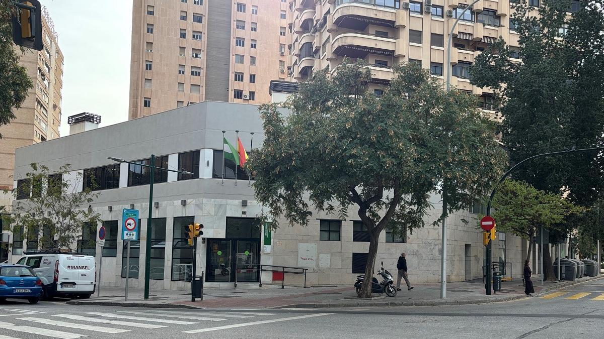 El edficio de la calle Hilera,17, actual sede de la de la Delegación Territorial de Sostenibilidad y Medio Ambiente.