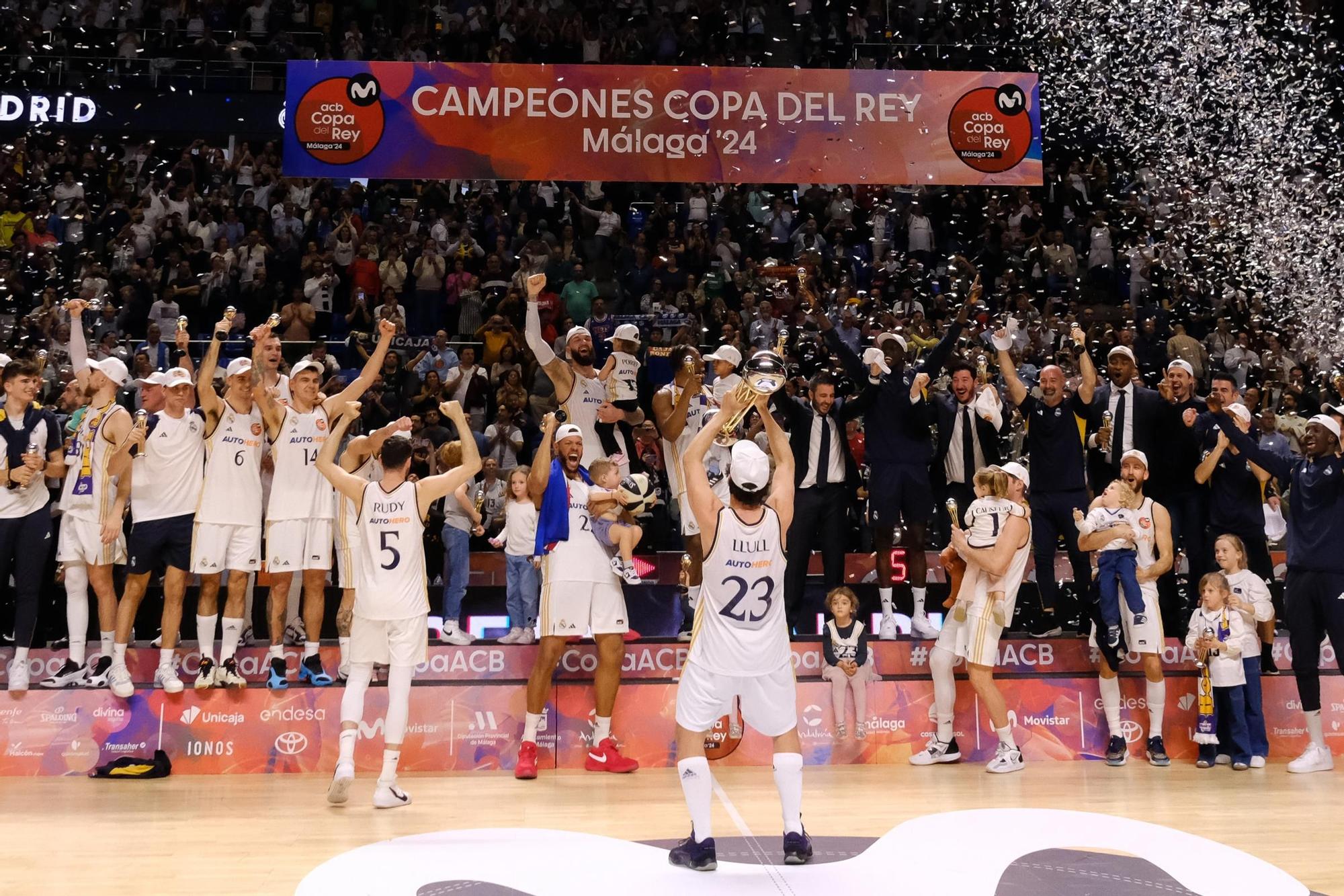 El Madrid, campeón de la Copa del Rey de Málaga