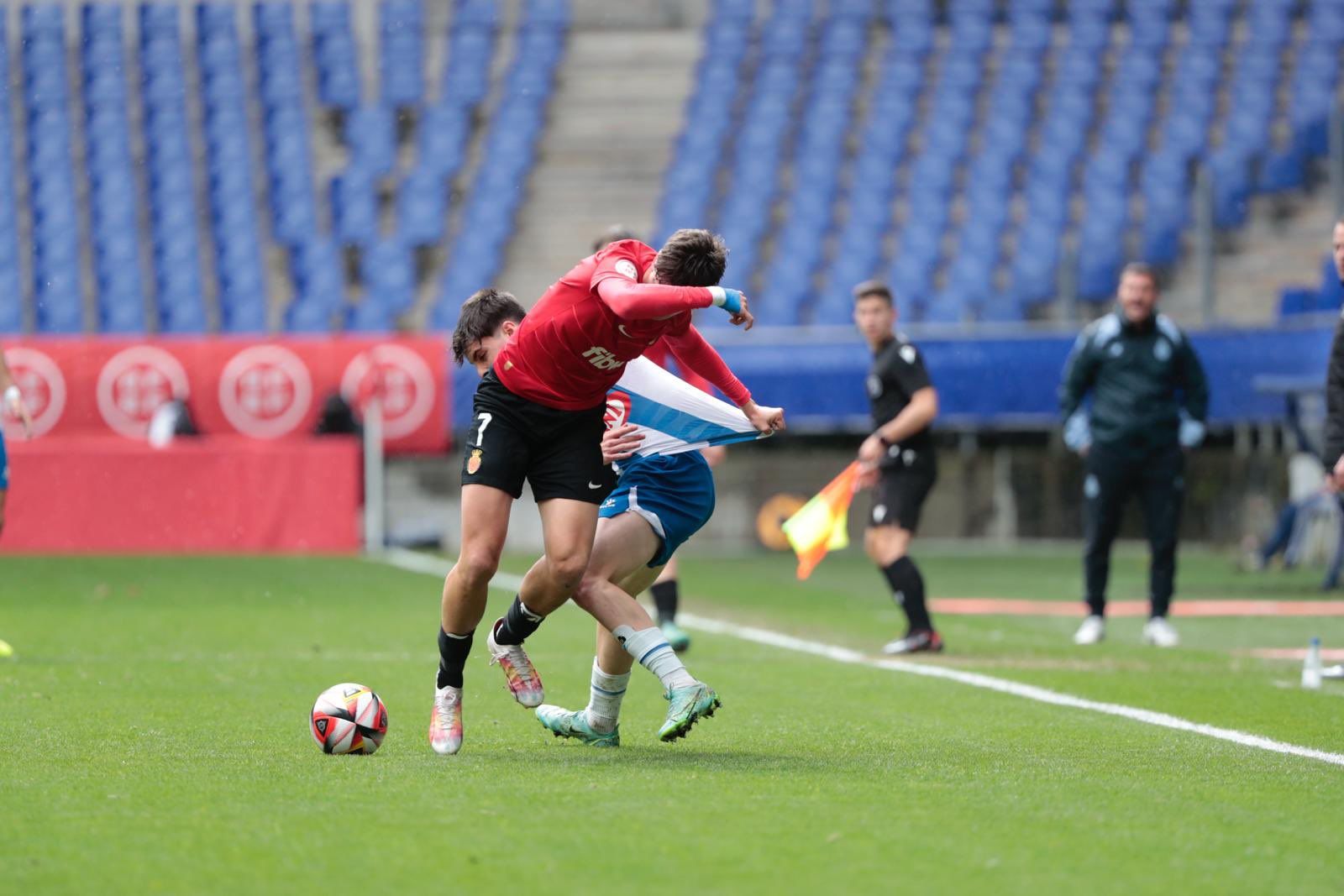 RCD Espanyol-RCD Mallorca, las imágenes de la Copa del Rey juvenil