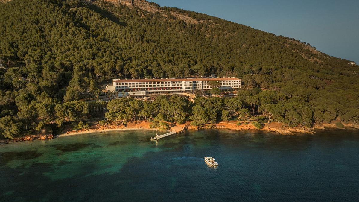 Una imagen aérea del Four Seasons Resort Mallorca at Formentor, cuya propiedad también reclama la titularidad del aparcamiento.