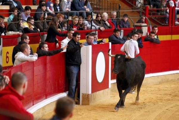 Vaquillas y rejones en la Feria San Jorge