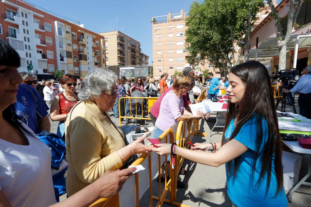 I Entrada de la Clòtxina y 60 aniversario del Mercado del Cabanyal