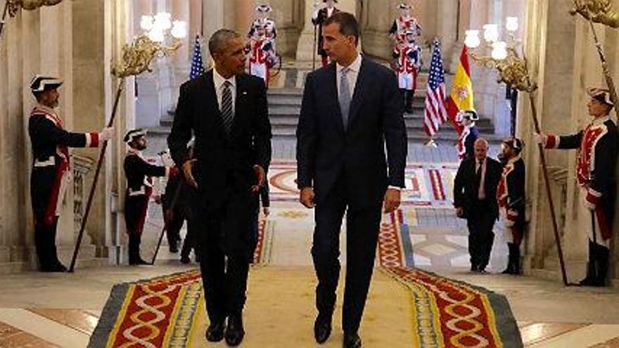 El Rey asegura a Obama que España &quot;siempre&quot; colaborará con EEUU